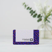 Panel — Abstract 080716(2) Visitekaartje (Staand voorkant)