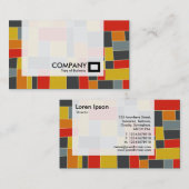 Panel — Abstract 240413 Visitekaartje (Voorkant / Achterkant)