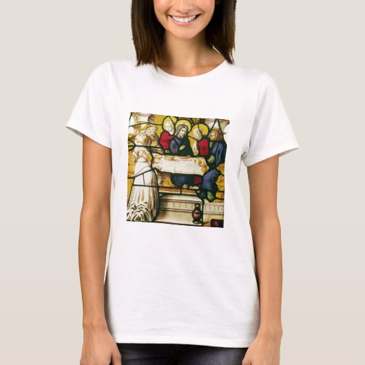 Panel dat St. Andrew afschildert op de Supper in E T-shirt (Voorkant)