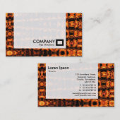 Panel - Fractal Flame Pattern Visitekaartje (Voorkant / Achterkant)