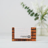 Panel - Fractal Flame Pattern Visitekaartje (Staand voorkant)