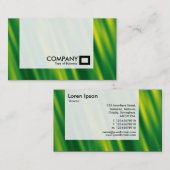 Panel — groene regen visitekaartje (Voorkant / Achterkant)