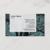 Panel - High Contrast Tree - 669999 Visitekaartje (Achterkant)