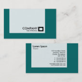 Panel - kleuren - Moss Green Visitekaartje (Voorkant / Achterkant)