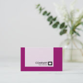Panel - kleuren - Plum Visitekaartje (Staand voorkant)