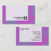 Panel — Magenta en blauw Visitekaartje (Voorkant / Achterkant)