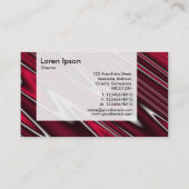 Panel - Red Ripples Visitekaartje (Achterkant)