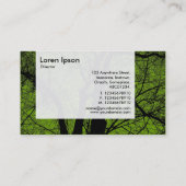 Panel - structuur met hoog contrast visitekaartje (Achterkant)