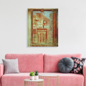 Panel van Cubiculum uit de slaapkamer van de Canvas Afdruk (Insitu (Woonkamer))