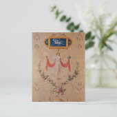 Panel van de boudoir van Marie-Antoinette Briefkaart (Staand voorkant)