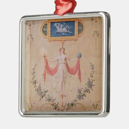 Panel van de boudoir van Marie-Antoinette Metalen Ornament (Links)