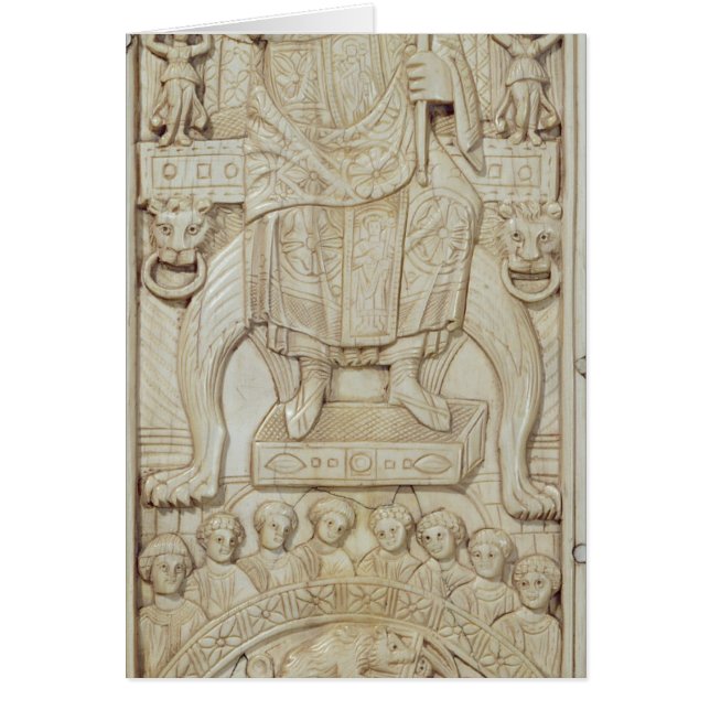 Panel van de diptych of Consul Areobindus (Voorkant)