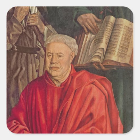 Panel van de Relics Vierkante Sticker (Voorkant)