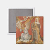 Panel van een diptych die de Angel weergeeft Magneet (Voorkant / Achterkant)