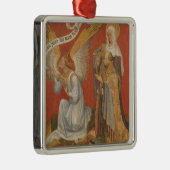 Panel van een diptych die de Angel weergeeft Metalen Ornament (Rechts)