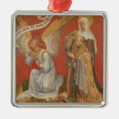 Panel van een diptych die de Angel weergeeft Metalen Ornament (Voorkant)
