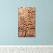 Panel van een niche canvas afdruk (Insitu (Houten vloer))