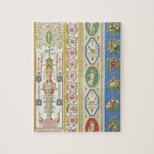 Panel van Raphael Loggia bij het Vaticaan, engr Legpuzzel (Verticaal)