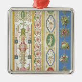 Panel van Raphael Loggia bij het Vaticaan, engr Metalen Ornament (Voorkant)