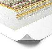 Panel van Raphael Loggia bij het Vaticaan, engr Poster (Hoek)