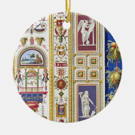 Panel van Raphael Loggia in het Vaticaan, van Keramisch Ornament (Voorkant)