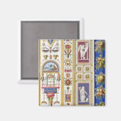 Panel van Raphael Loggia in het Vaticaan, van Magneet (Voorkant / Achterkant)