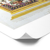 Panel van Raphael Loggia in het Vaticaan, van Poster (Hoek)