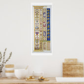 Panel van Raphael Loggia in het Vaticaan, van Poster (Keuken)