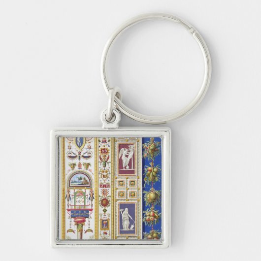 Panel van Raphael Loggia in het Vaticaan, van Sleutelhanger (Voorkant)