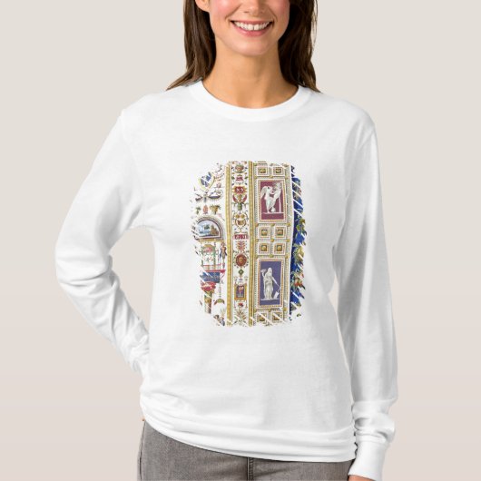 Panel van Raphael Loggia in het Vaticaan, van T-shirt (Voorkant)
