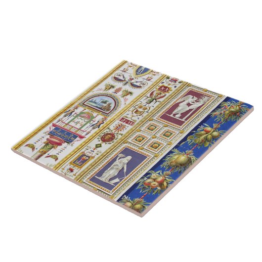 Panel van Raphael Loggia in het Vaticaan, van Tegeltje (Zijkant)