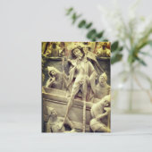 Panel voor de reurrectie van de Christus (late mid Briefkaart (Staand voorkant)