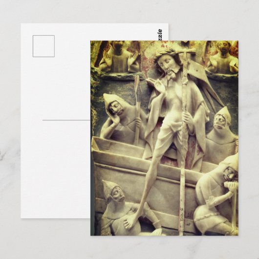 Panel voor de reurrectie van de Christus (late mid Briefkaart (Voorkant / Achterkant)