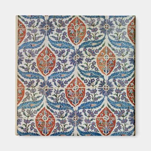 Panel voor tegels van aardewerk van Isnik Magneet (Voorkant)