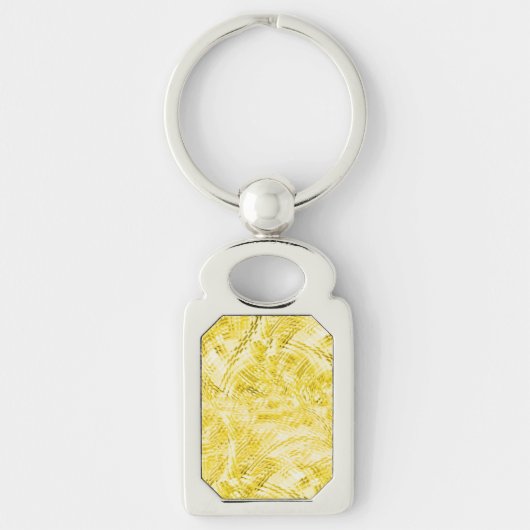Paneled Gold Sleutelhanger (Voorkant)