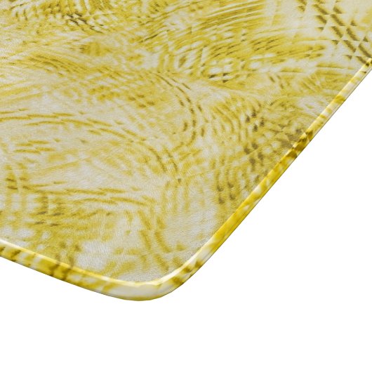 Paneled Gold Snijplank (Hoek)