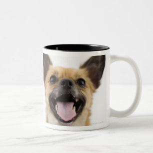 Panelhond Tweekleurige Koffiemok