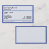 Panels 02 - Blue Stucco Visitekaartje (Voorkant / Achterkant)