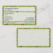Panels 02 - Groene marmering Visitekaartje (Voorkant / Achterkant)