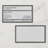 Panels 02 - Honeycomb Warm Visitekaartje (Voorkant / Achterkant)