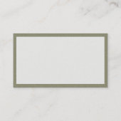 Panels 02 - Khaki Powder Visitekaartje (Achterkant)