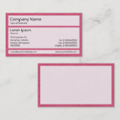 Panels 02 - Krim op gesneden papier Visitekaartje (Voorkant / Achterkant)