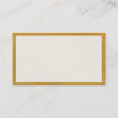 Panels 02 - Ochre Paint Visitekaartje (Achterkant)