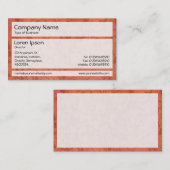 Panels 02 - Opdruk van Planten Visitekaartje (Voorkant / Achterkant)