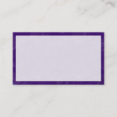 Panels 02 - Paars geborsteld Visitekaartje (Achterkant)