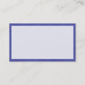 Panels 02 - Papierblauw met schuim Visitekaartje (Achterkant)