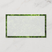 Panels 02 - Woodland Canopy Visitekaartje (Achterkant)