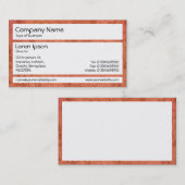 Panels - Afdruk van Planten Visitekaartje (Voorkant / Achterkant)