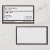 Panels - Donkere aarde Visitekaartje (Voorkant / Achterkant)