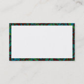 Panels - donkere marmering visitekaartje (Achterkant)